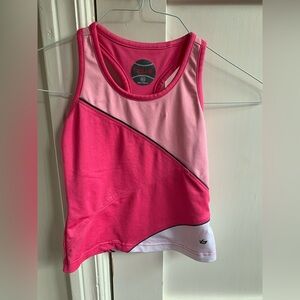 Adorable Pink Tennis tank top!